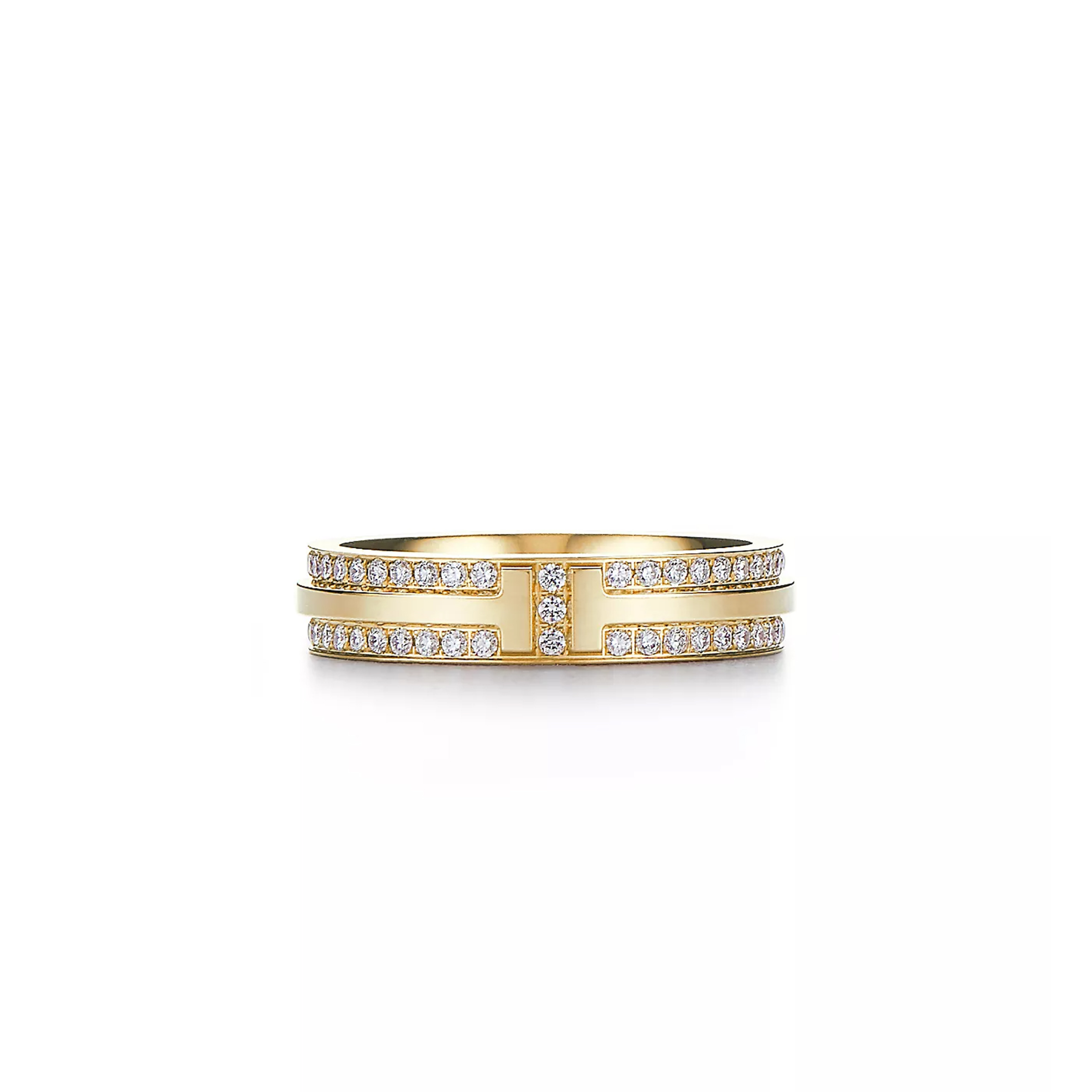 TIFFANY T NARROW PAVÉ DIAMOND RING 60151443 TIFFANY T NARROW PAVÉ DIAMOND RING 60151443
